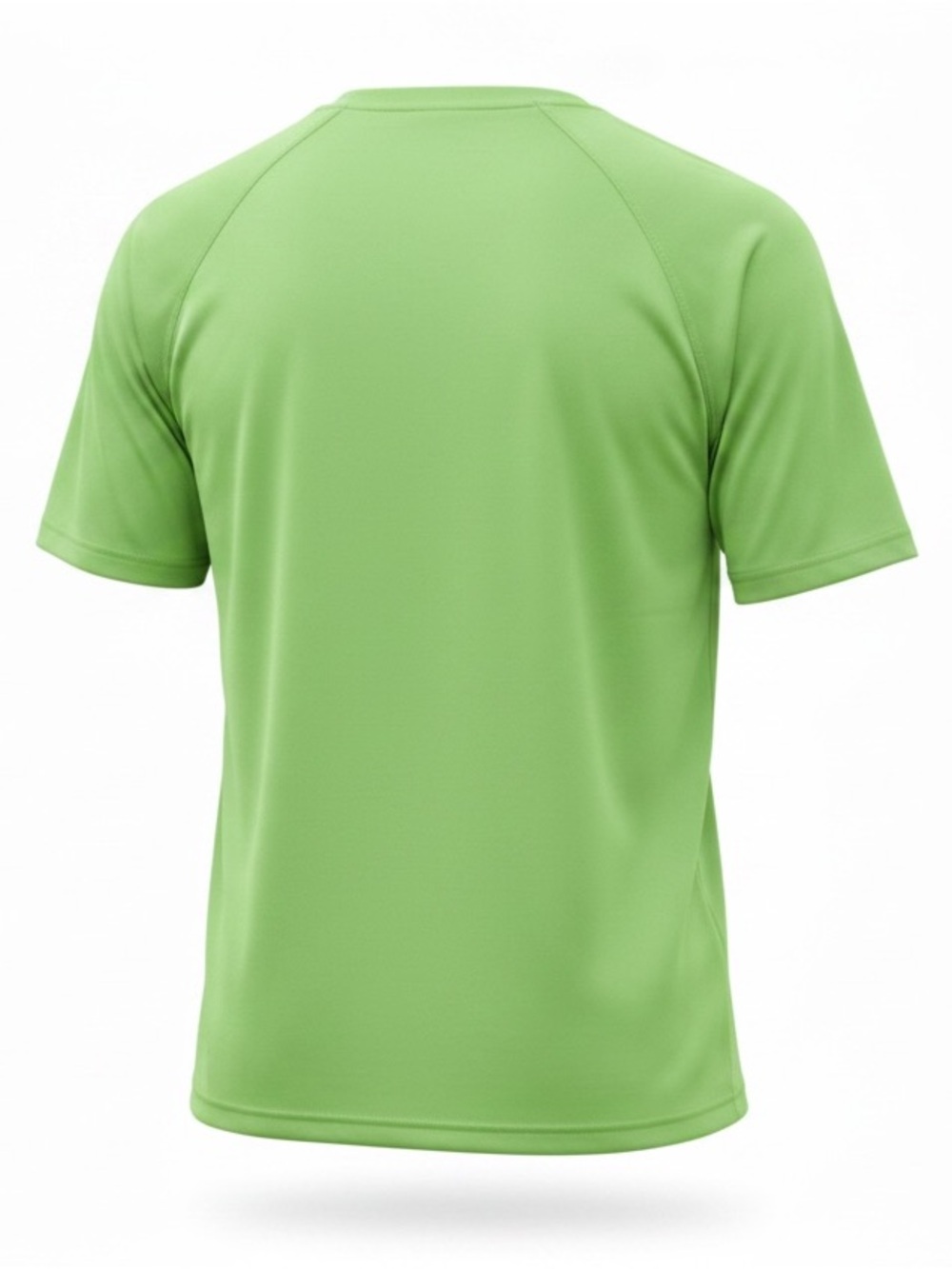 Fabletics Men's Performance Raglan Tee Size Small Mantis Green - Picture 2 of 5